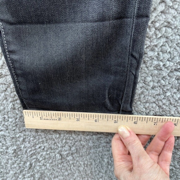 Prana Jeans Womens 26X32 Dark Wash Mid Rise Narrow Straight Breathe Denim Pant - Picture 9 of 12